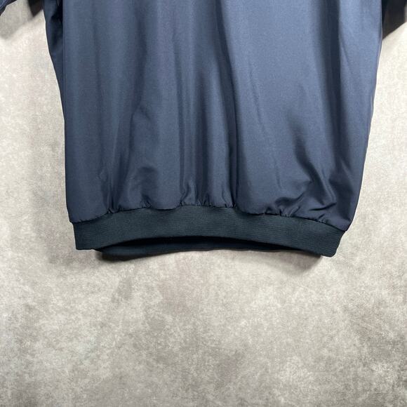 Cutter & Buck Golf Jacket Mens S Navy Blue Windbreaker Short Sleeve‎ V-Neck NEW - Picture 4 of 10